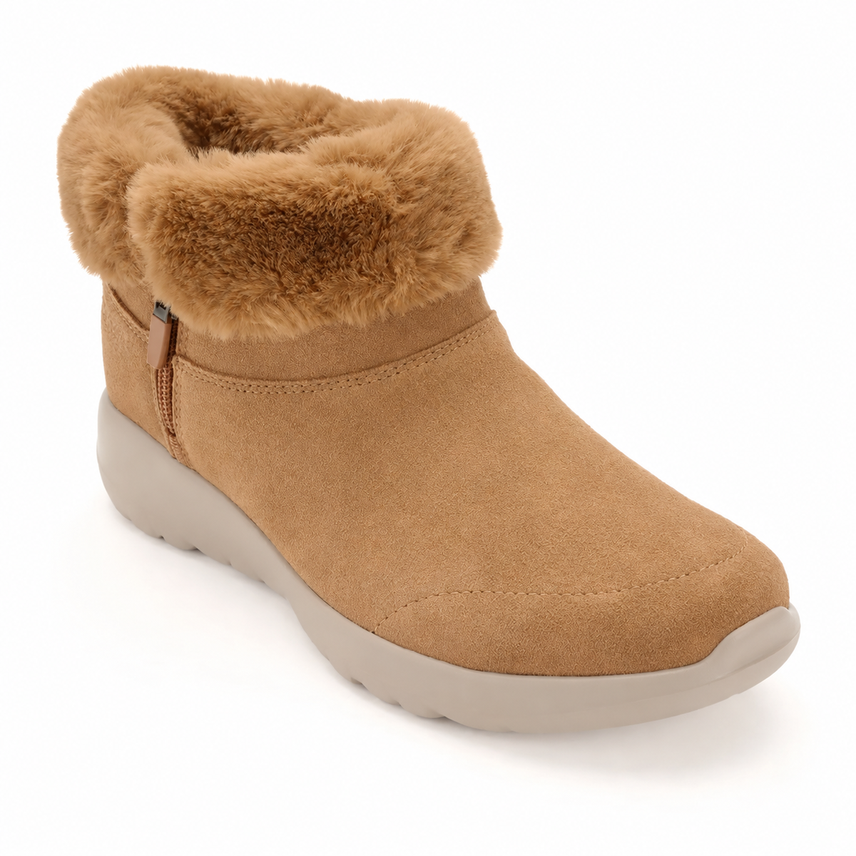 Women's Cozy Faux Fur-Lined Ankle Boots