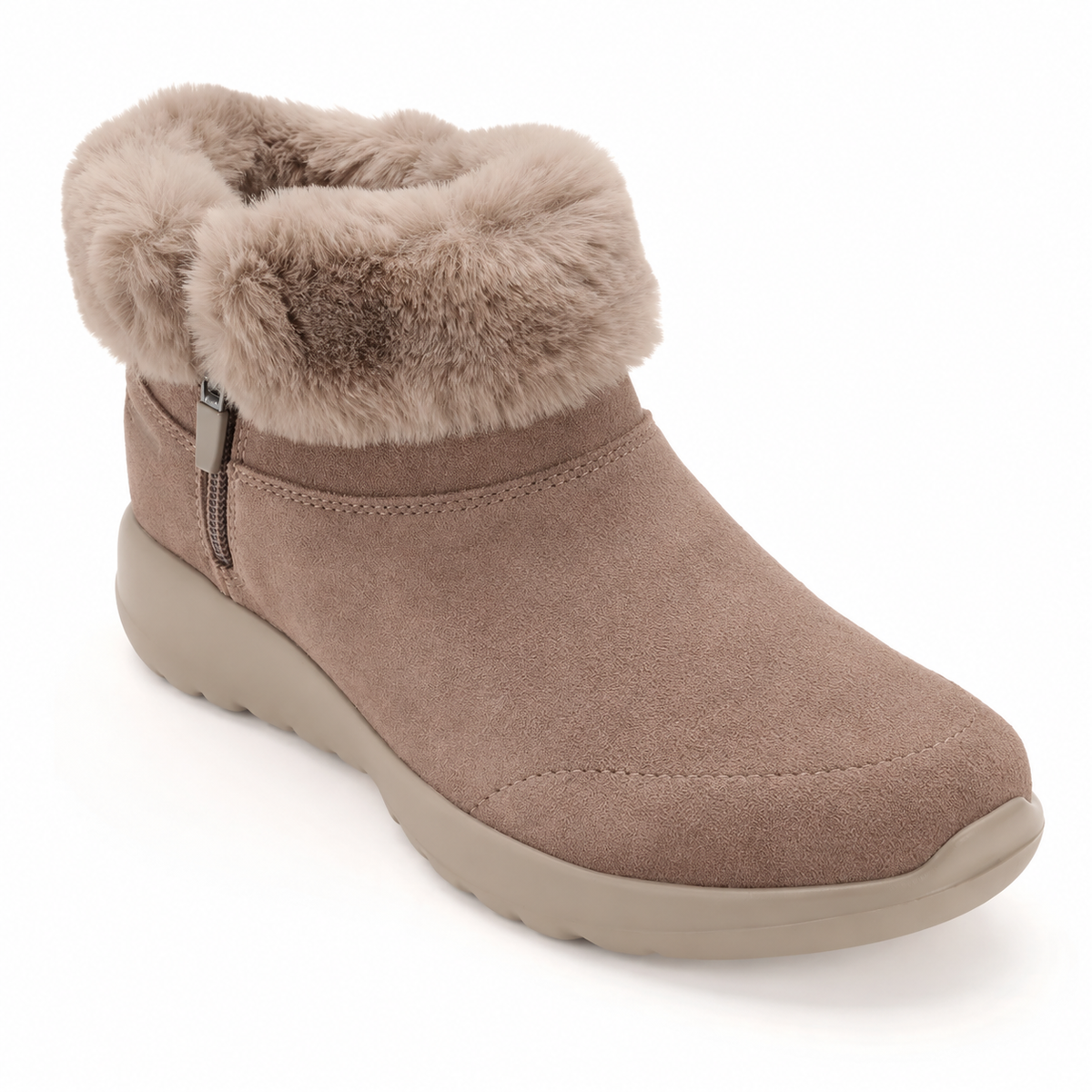 Women's Cozy Faux Fur-Lined Ankle Boots